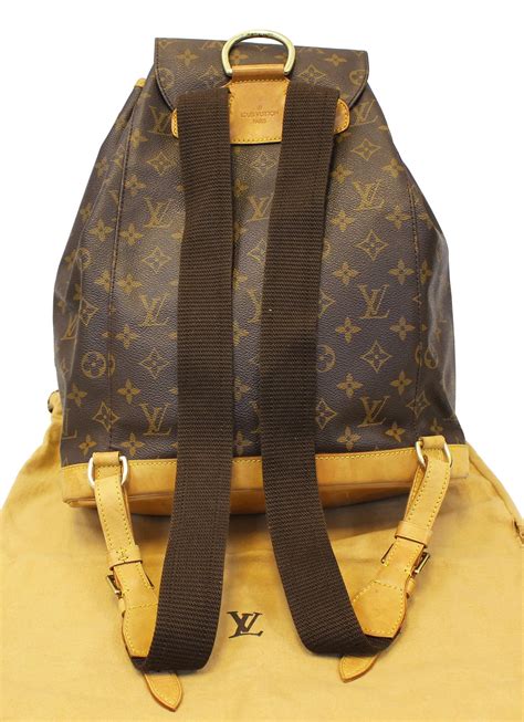 louis vuitton red monogram backpack|louis vuitton backpack monogram montsouris.